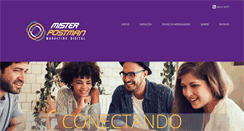 Desktop Screenshot of misterpostman.com.br